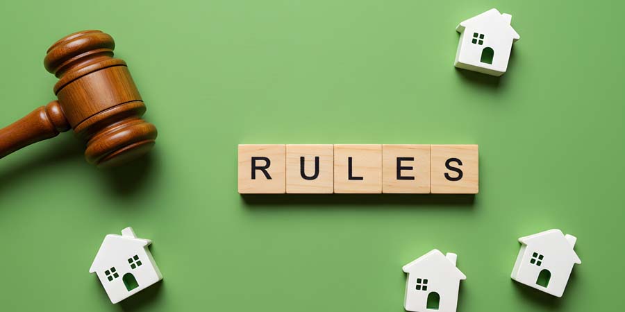 家族名義の不動産を担保に不動産担保ローンを利用するためのルールを示すイメージ画像