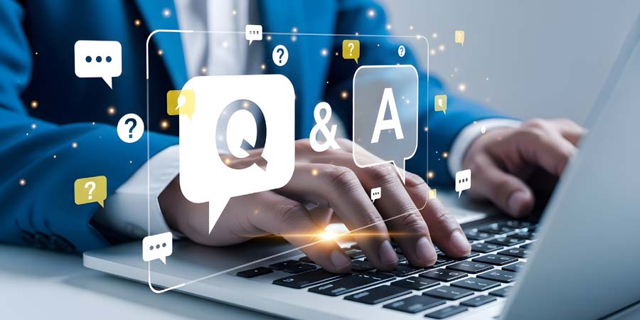 ビジネスローンでよくある質問や疑問点を解説することをイメージした画像